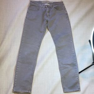 VGB vintage genes black size 30 W 32L gray slim, straight, fit, stretch pants